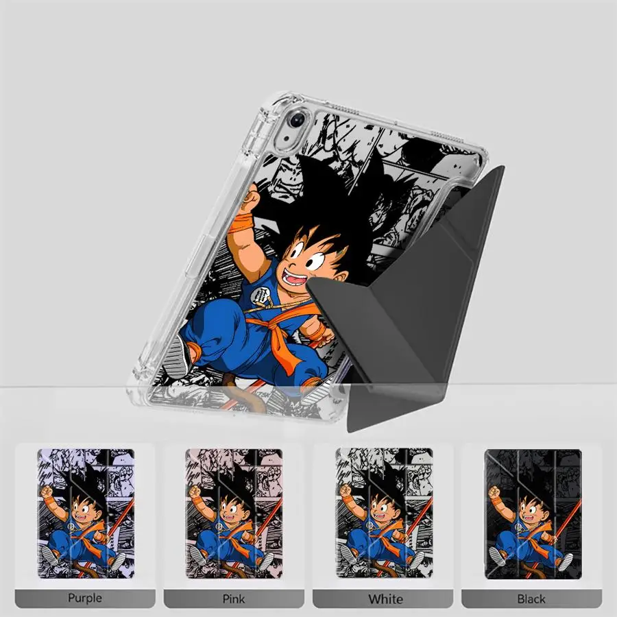

Dragons B-Ball Cute Gokus Y-Fold Holder Cover Tablet Case For iPad Air 4 5 M3 M2 1 2 M4 11inch Pro 11th 10th 9th 8th 7th