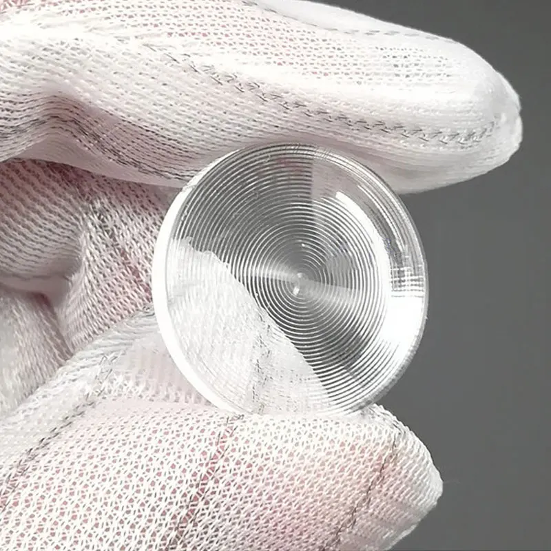 2PCS 20mm Round Optical PMMA Fresnel Lens Solar Condensing Lenses Focal Length 10/12/15/2050/70mm LED condenser