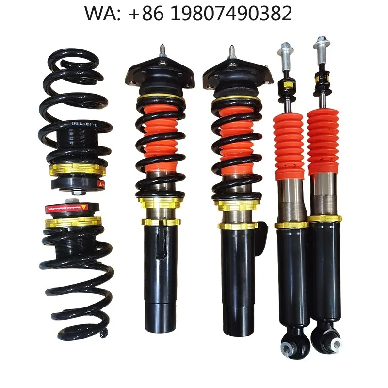 

Matte Black Street Tuning Coilover Kit, External Adjustable Damping, Lockable Ride Height, Premium Automotive Suspension Upgrade