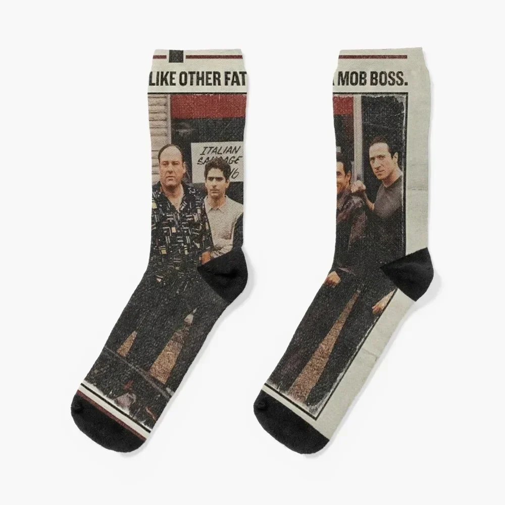 The Sopranos Socks anti-slip with print Non-slip tennis Women Socks Men's