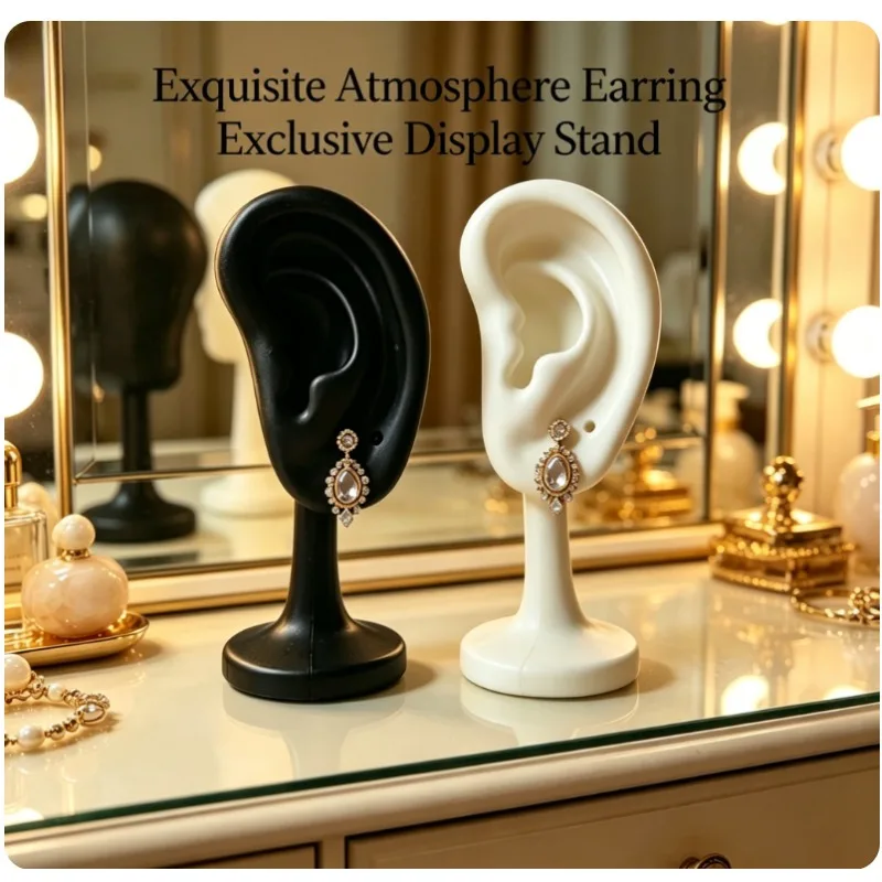 Earrings model display stand simulation ear jewelry jewelry store earrings shooting display props