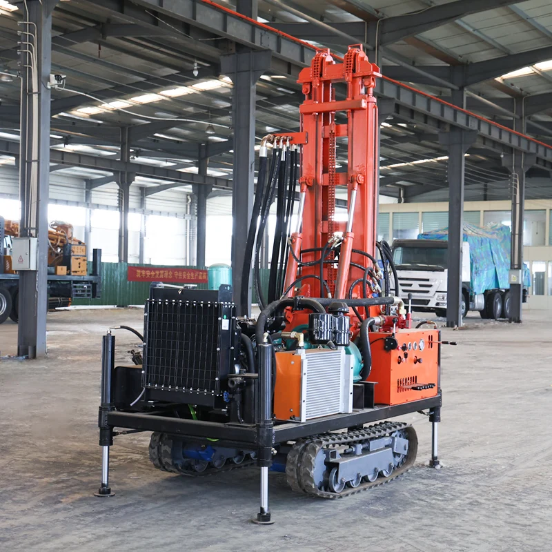 

Customized Flexible Movement Precise Locating Hydraulic Rotary Drilling Gear Water Well Drilling Rig Machine