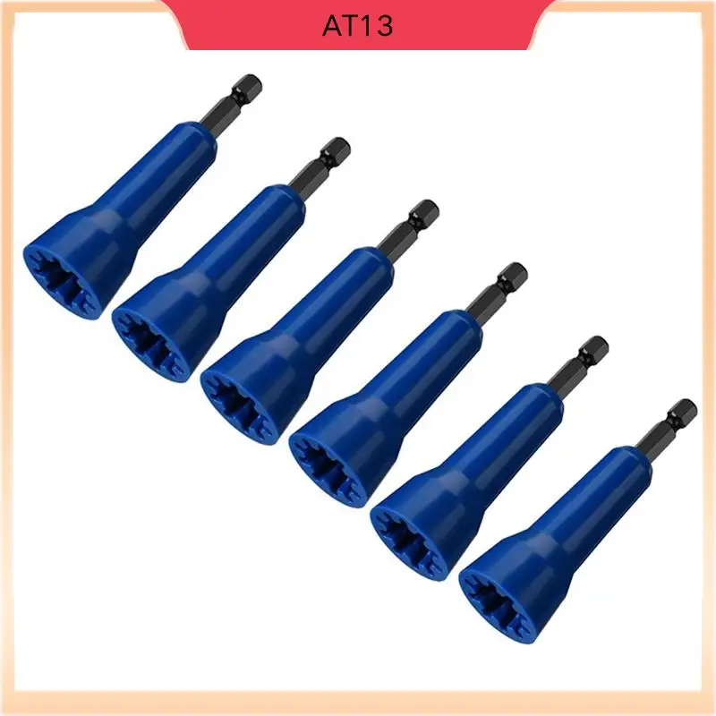 

AT13 6-комп. Инструмент для скручивания проводов, разъем для разъема проводов, драйвер разъема проводов с деталями патрона 1/4 дюйма