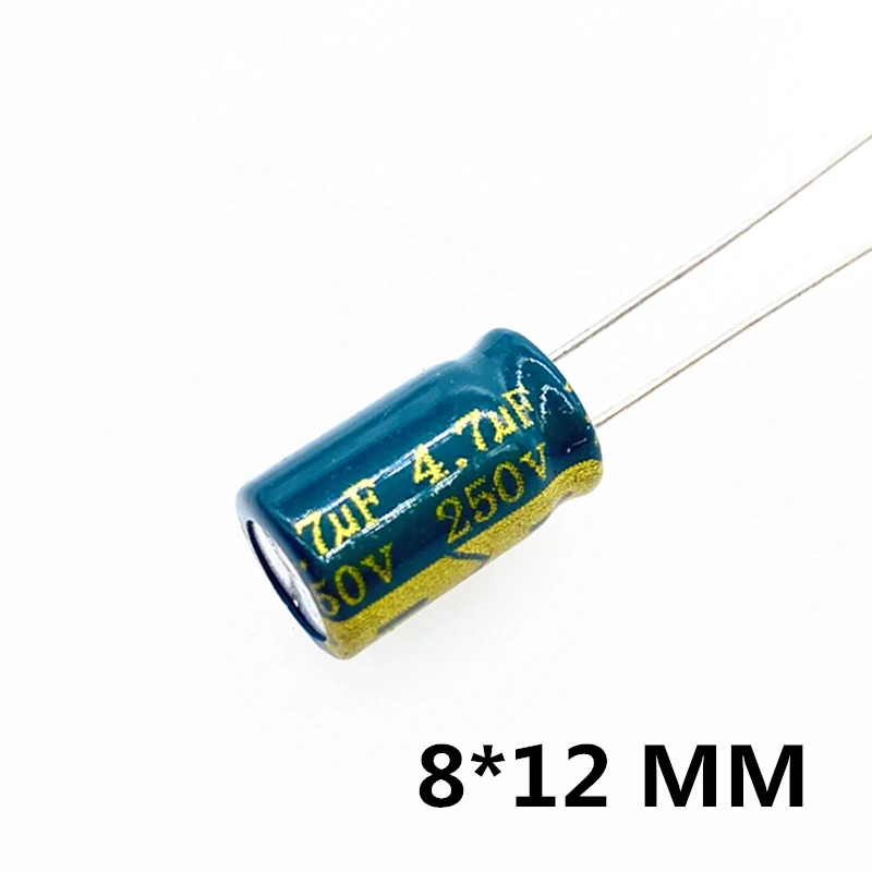 High Frequency Electrolytic Capacitor 250V 20% 250V 4.7UF 6.8UF 47UF 100UF 220UF 330UF 470UF