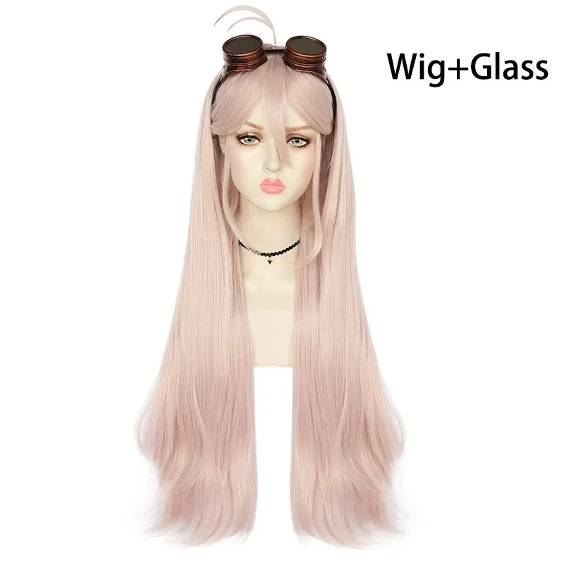 Gioco Anime Danganronpa V3 Miu Irama costume cosplay parrucca ragazze vestito rosa vestito da marinaio gonna occhiali set completo abiti di Halloween