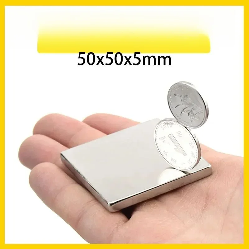 50x50x5mm Super Strong Square Magnet For Home Refrigerators, Offices DIY 50*50*5