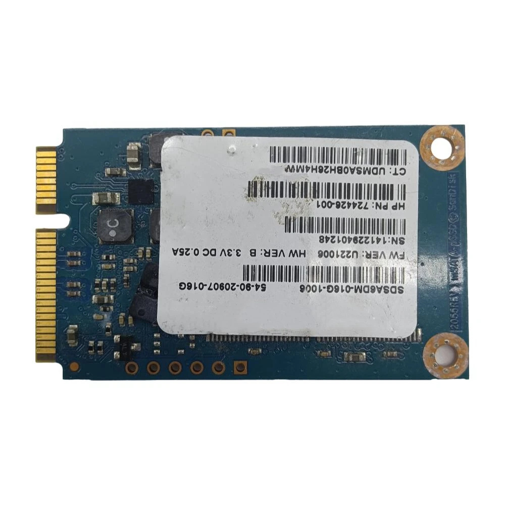 SSD 솔리드 스테이트 디스크, mSATA 724426-001, 샌디스크 SSD에 적합, mSATA 16GB