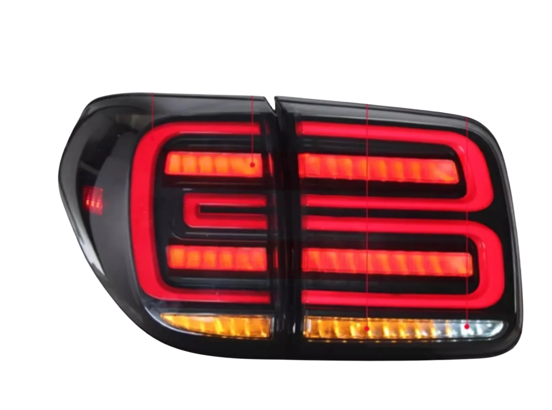 

Led Rear Tail Light for Nissan patrol y62 12-19 Brake Driving Lamp Turn Signal
