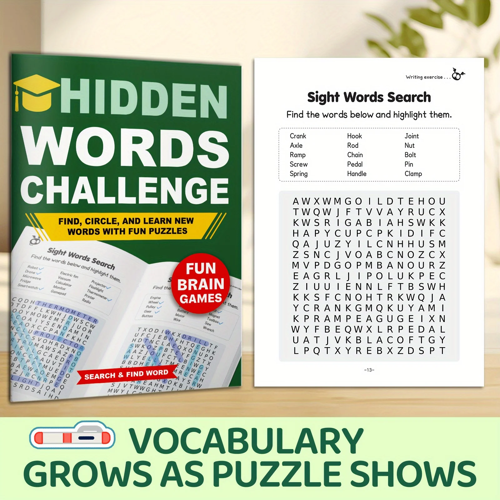 Word Hunt Challenge, Livro de - Sight Word Game avaliação e preço