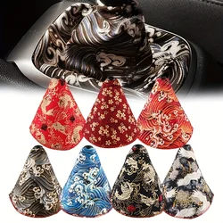 JDM Samurai gearbox gear decoration, gear shift cloth, shift lever knob, dust cover, racing gear shift knob collar