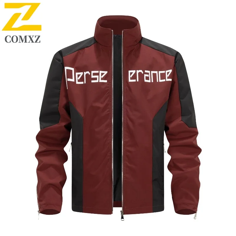 

Модные уличные куртки, свободные повседневные универсальные дорожные ветровки с цветными блоками, куртка для рыбалки, удобное пальто для пешего туризма, мужская одежда