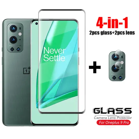 For Glass Oneplus 9 Pro Tempered Glass 3D Full Curved Cover Glass One Plus 7 7T 8 Pro Screen Protector For Oneplus 9 10 11 Pro