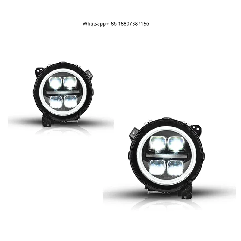 

FT Car Lights forJeep Wrangler JL JT JK Headlights 2018-2024 LED Projetor Headlamp Daytime Running Light Automotive Accessories