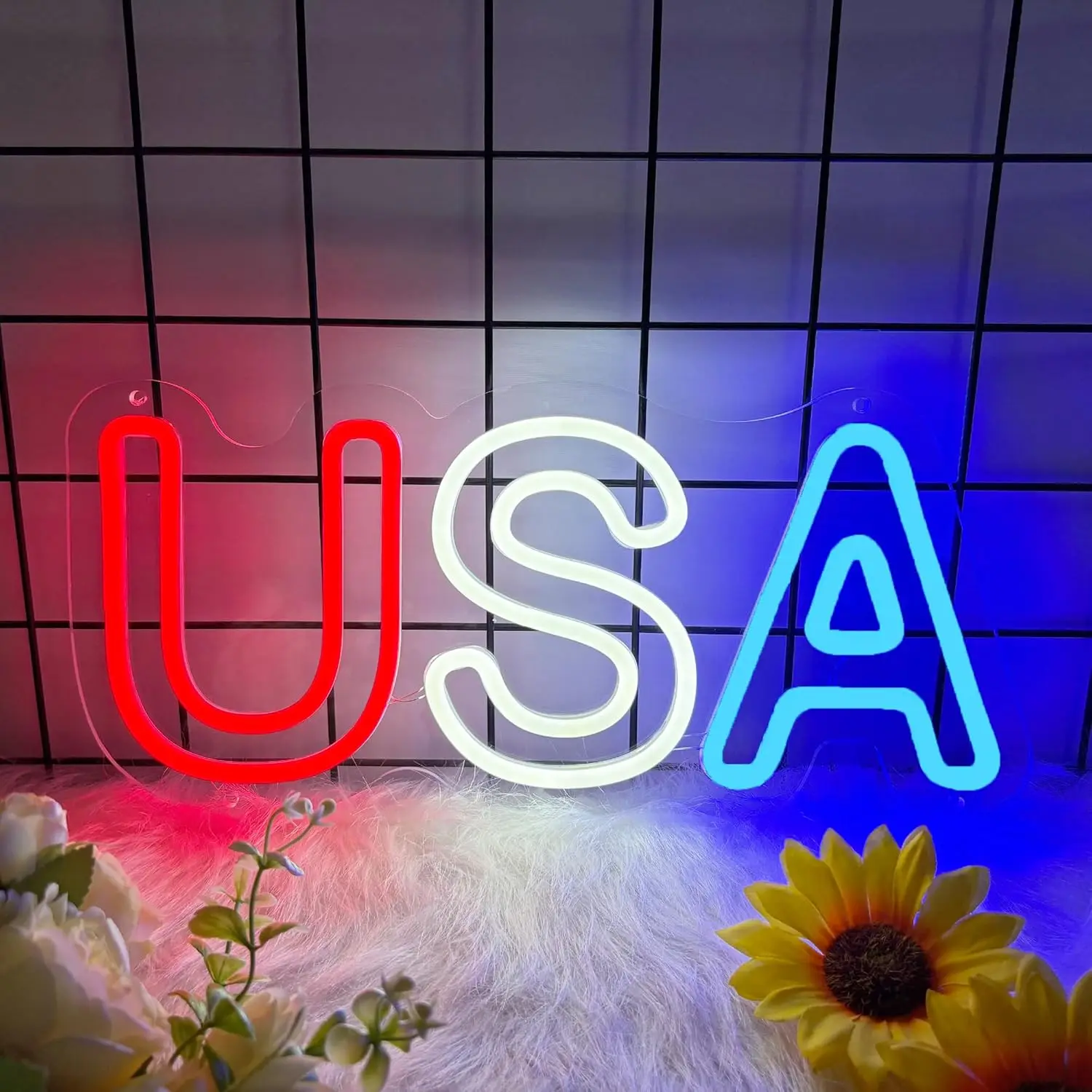 

Неоновая вывеска США для декора стен, светодиодные вывески США, неоновая световая вывеска с регулируемой яркостью, питание от USB, для дома, бизнеса, магазина, бара, паба, торгового заведения
