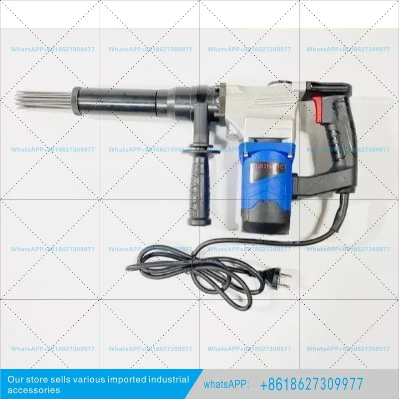 1400W Needle Derusting Gun Electric Jet Chisels Hand-Held Electric Needle Scaler Rust Removal Cleaning Machine New