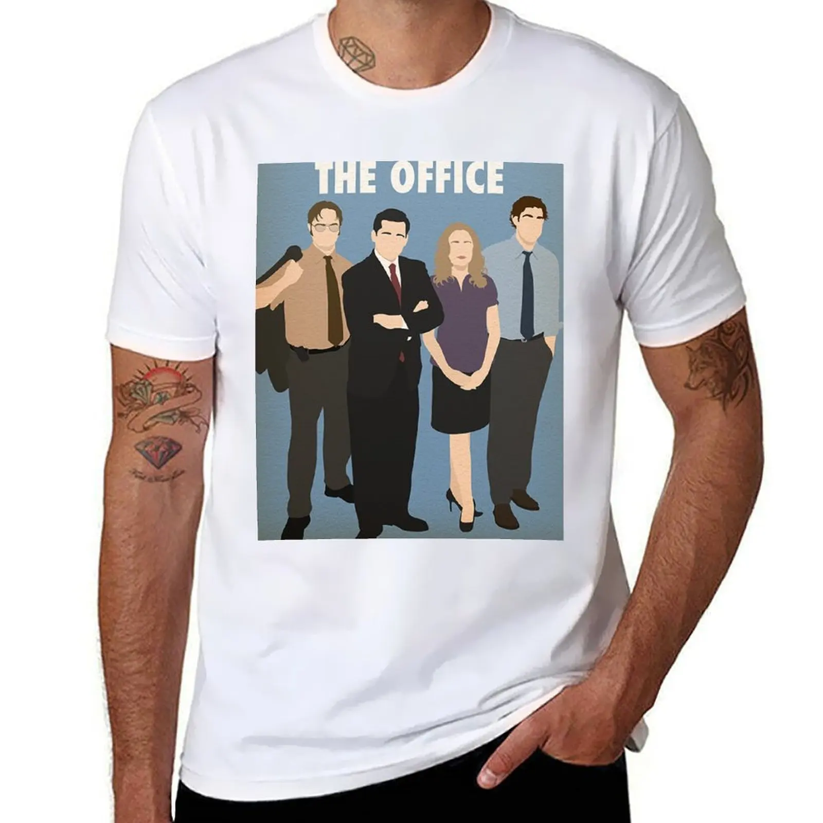 

The Office T-Shirt t shirts for man cotton t shirt man plain T-Shirt