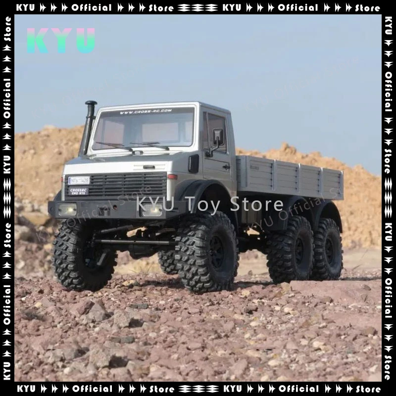 Crossrc Emo 1/10 6x6 Nt6 Climbing Car Differential Two-Speed Waterproof Hard-Core Off-Road Rc Remote Control Vehicle.