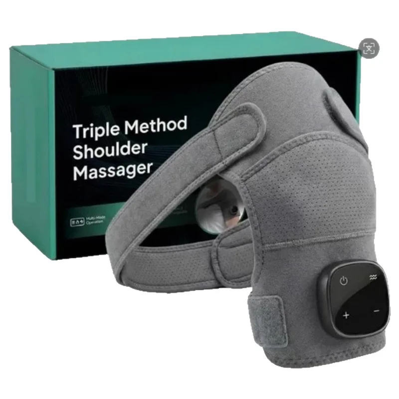 Heating Vibration Massage Shoulder Protection Therapy Device Relieves Shoulder Pain Caused By Frozen Shoulder and Hot Compress