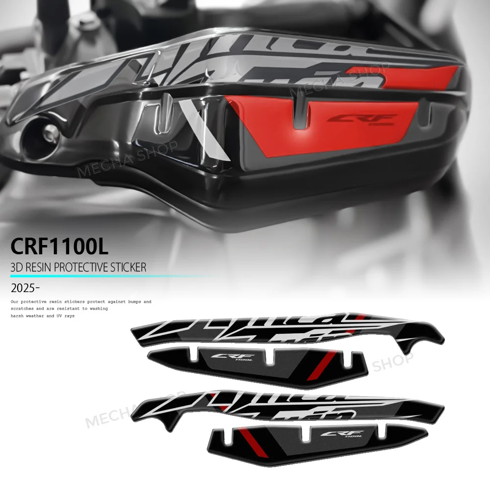 Motocross Handguard Shield Sticker Motorcycle Hand Guard Protection Decal For Africa Twin CRF1100 CRF 1100L CRF 1100 L Adventure