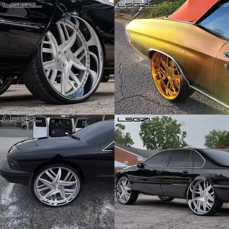 i 2-piece 3-piece Custom 18 Inch 19 20 Inch Car Rims 5x130 5x114.3 Forged Wheels 6x139.7 Rims 5x120 Forged Aluminum Alloy