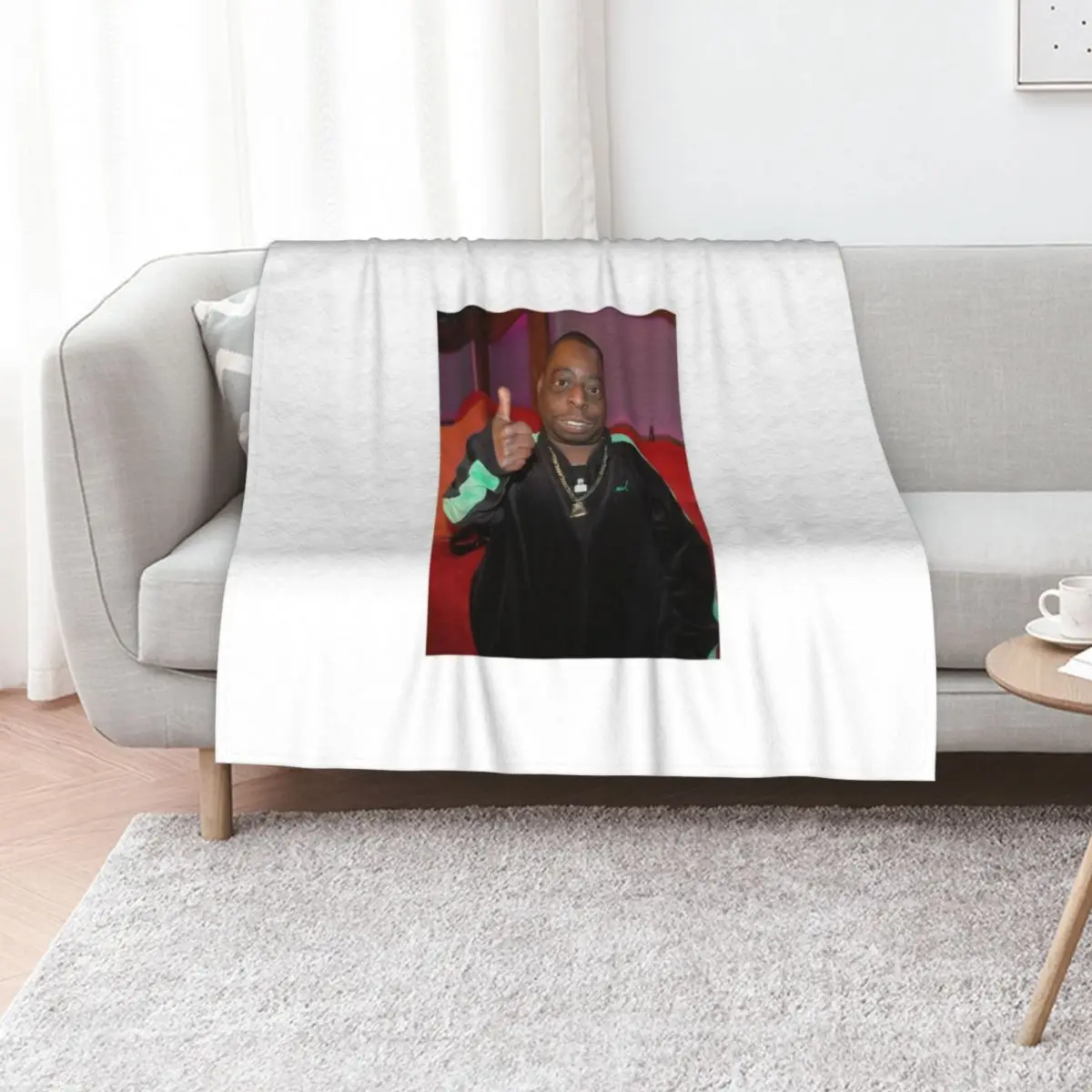 cuppa thumbs up Throw Blanket funny gift Luxury Thicken Camping Hairys Picnic sofa bed Blankets