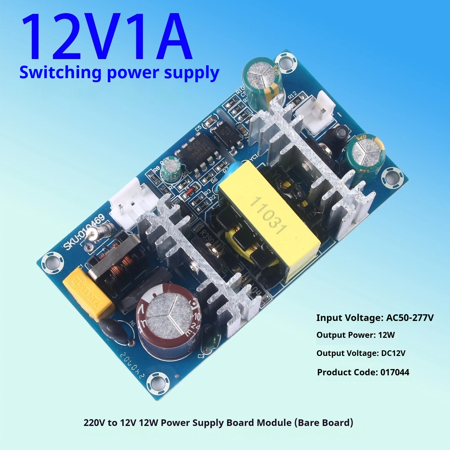 15V switch power supply 45W3A isolated industrial power supply bare board 220V to 15V voltage stabilizing transformer AC-DC