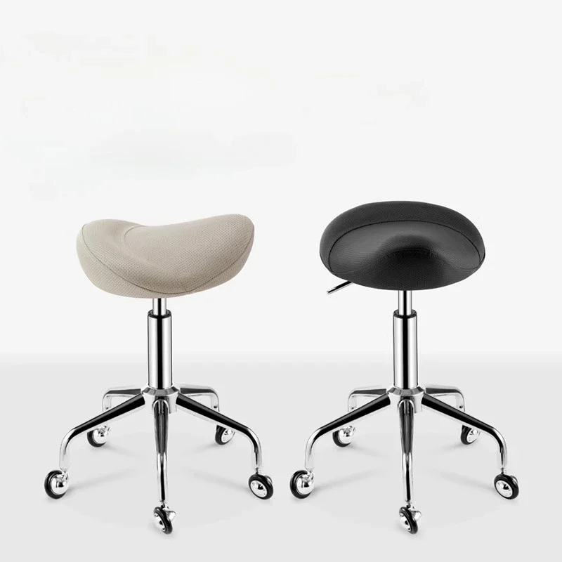 Aesthetic Chair Professional Barber Hairdressing Salon Beauty Stylist Stool Swivel Hydraulic Reclining Adjustable Height Luxury