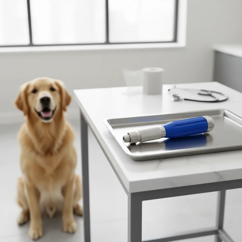 Pet-specific Quick-change Stainless Steel Manual Handle for Surgery