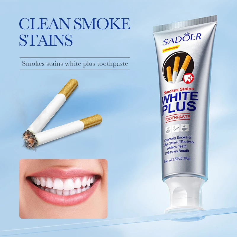 Teeth Whitening Toothpaste Fast Remove Smoke Coffee Tea Stains Cleaning Oral Hygiene Plaque Fresh Breath Bleaching Dental Tools