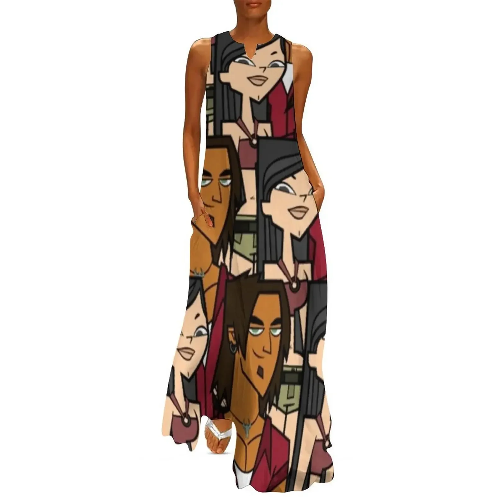 

Total Drama: Heather/Alejandro Long Dress elegant women's sets elegant women's dresses for wedding Woman fashion Dress