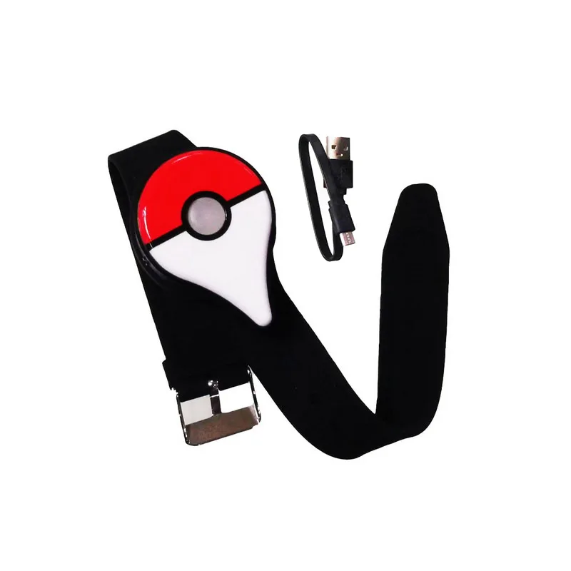 Auto Catch For Pokemon Go Plus USB Rechargable Wristband Bracelet Digital Watch Bluetooth Band Switch Game Accessory