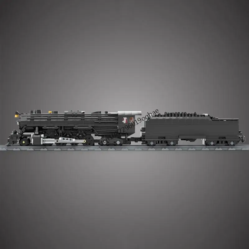 Novo 1491 pçs cidade trem técnico faixas ferroviária moc locomotiva a vapor modelo blocos de construção diy idéias criativas crianças brinquedos presentes