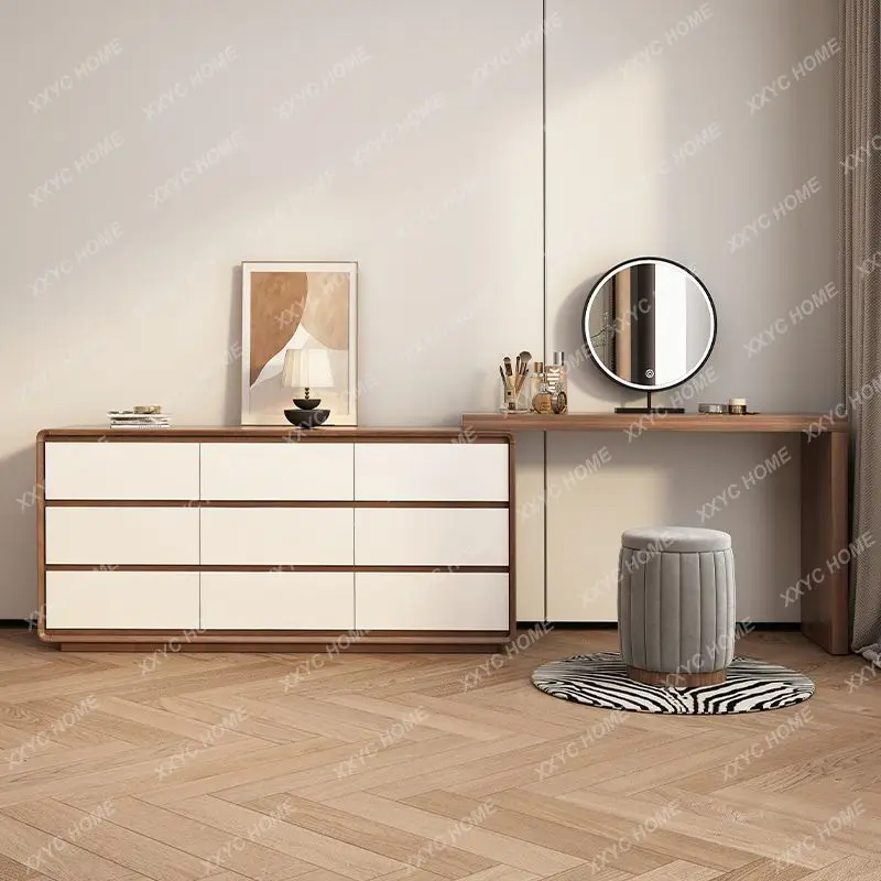 

Комод SS, туалетный столик, интегрированный в спальню, современный минималистичный туалетный столик, шкаф для хранения, угловой стол