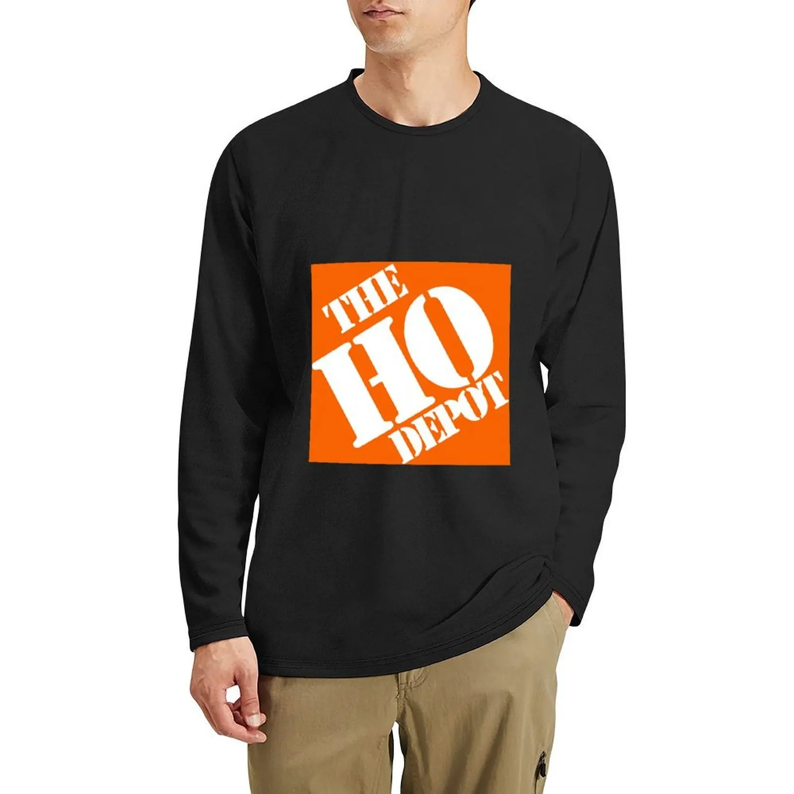

The Ho Depot Long T-Shirt oversized t shirts shirts graphic tees t shirt man tops workout shirts for men