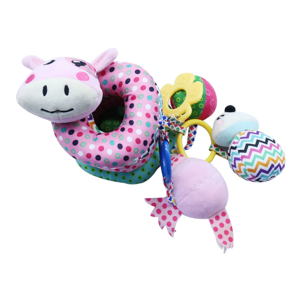 Kalf Bed Kronkelende Baby Torens Mobiel Speelgoed Vroegschoolse Vervoer Decor Spelen Wieg Hanger Peuter