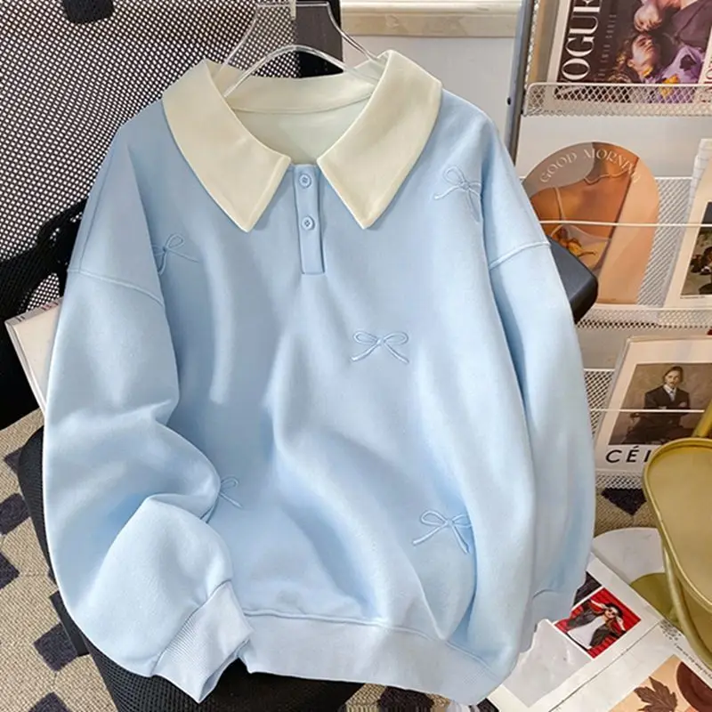 قمصان نسائية للعرق ملابس إيمو أنماط مموهة ملابس فضفاضة تحجب الألوان مكتب تعرق النبيذ المذاب على طراز الشرير #2