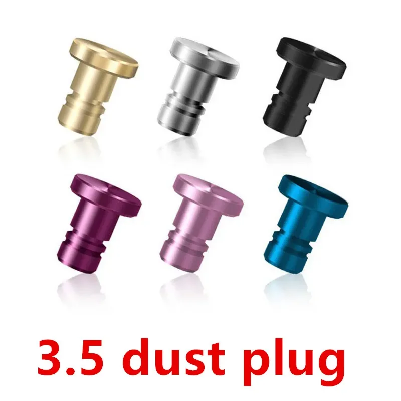 Mini colorful PU Dust Plug Set Earphone Jack Plug Anti Dust Plug Phone Accessories for iPhone 5 5S 6 plus Samsung