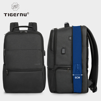 Tigernu Travel Backpacks For Men 15.6 17 19'' Laptop Backpack Male Business Backpack Bags For School Backpack Mochila Knapsack