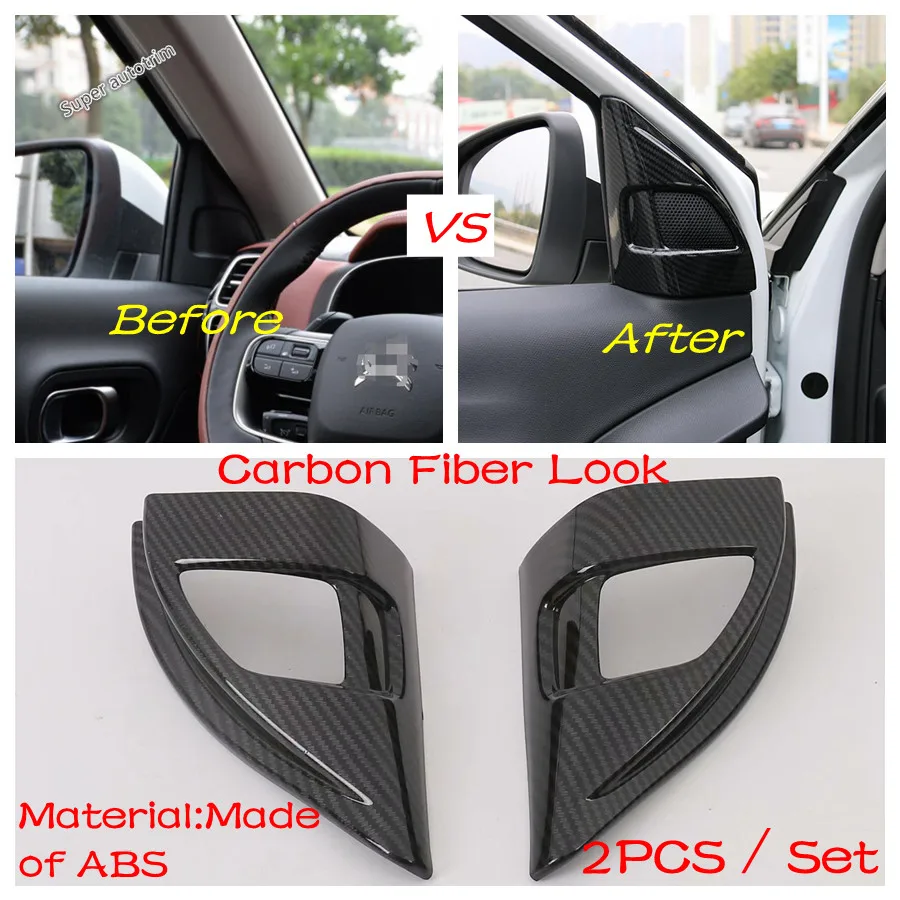 Dashboard Side Air AC Outlet Vent / Steering Wheel / Gear Shift Panel Cover Trim Accessories For Citroen C5 Aircross 2018 - 2024