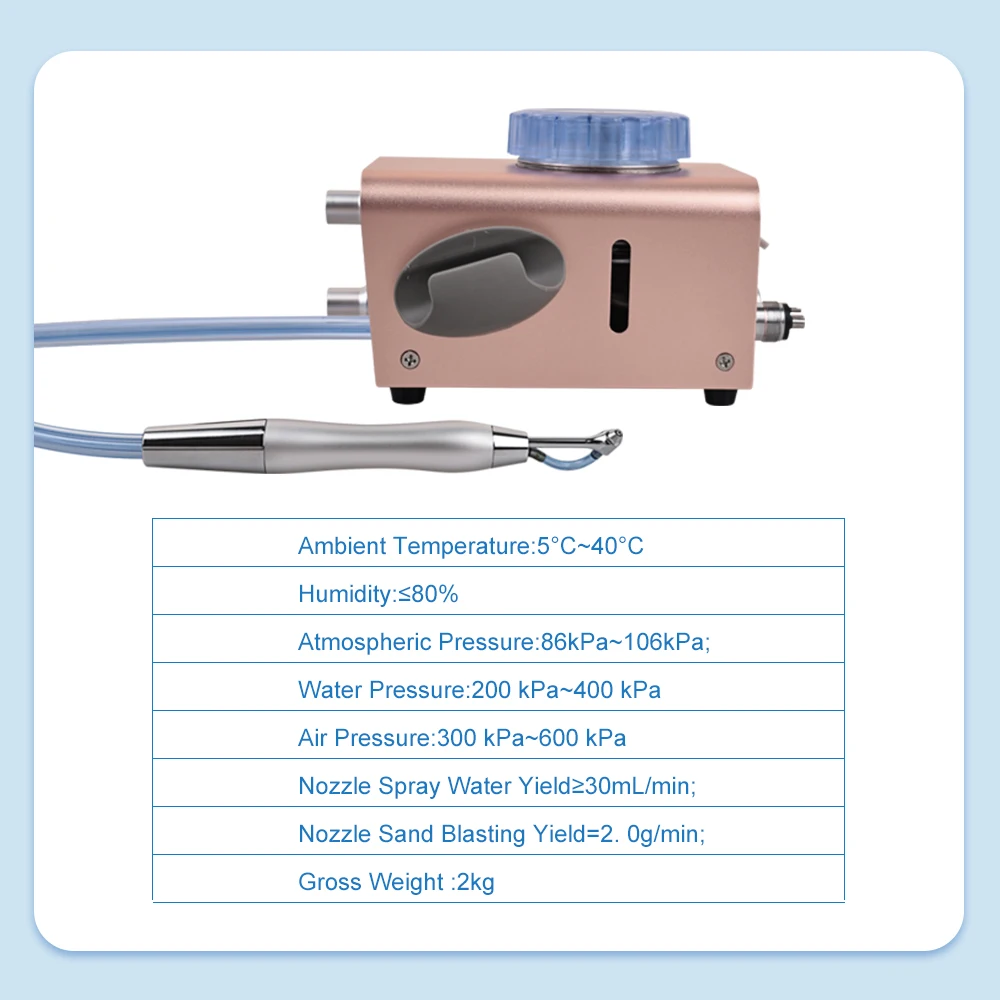SYJH B2/M4 Dental Air Prophy Sandblasting Machine for Teeth Cleaning Whitening Remove Tartar Color Stains Plaque Polishing Tools