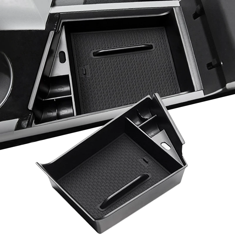 Car Central Console Organizer Armrest Storage Box Pallet Tray Glove Box Sunglasses Holder for 2021 Hyundai Elantra LHD