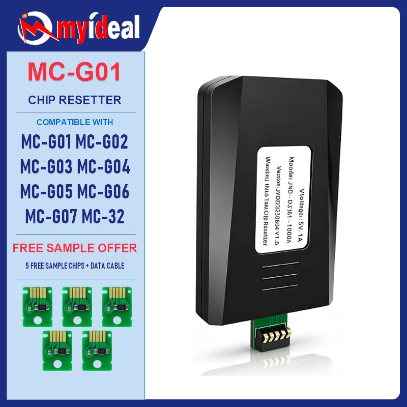 MC G01 Resetter MC-G02 MC-G03 Maintenance Box Resetter for CANON MC-G01 G02 G03 G04 G05 G06 G07 MC-32 Chip Resetter
