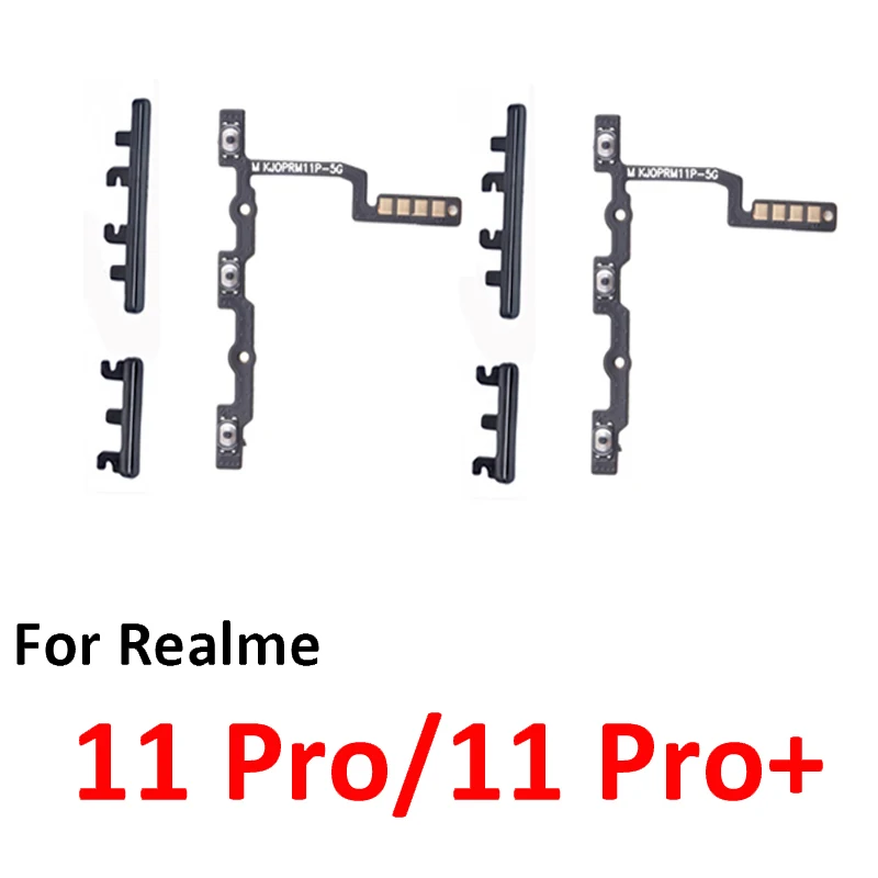 For Realme 11 Pro Plus Phone New Housing Power Volume Button On Off Switch Key Internal Flex Cable Parts For Realme 11 Pro+ image 5
