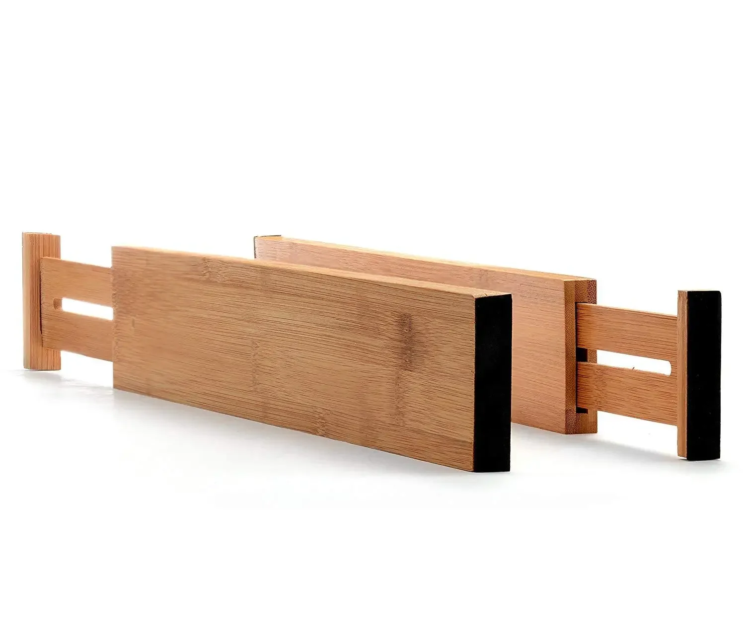 Divisori Per Cassetti Regolabili In Bambù – Organizer Espandibile Per Cucina, Camera, Bagno E Ufficio, Divisorio Per Abbigliamento E Accessori