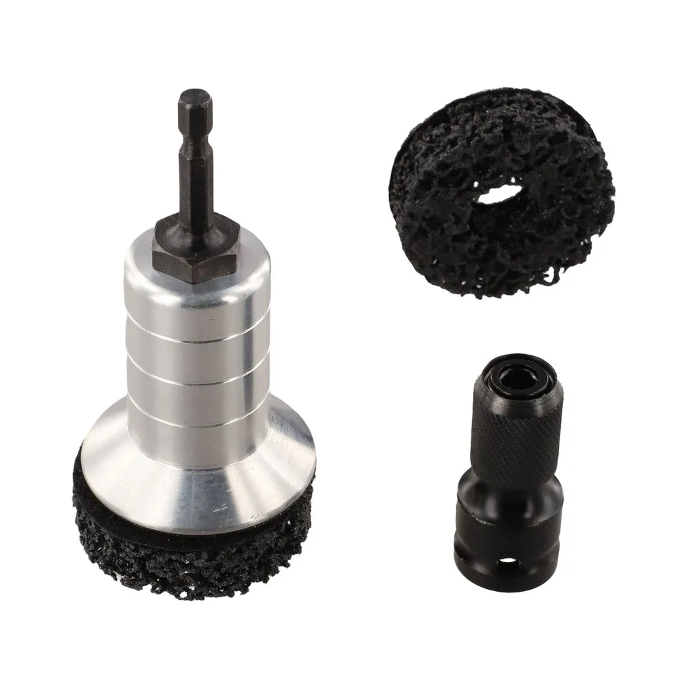 Wheel Hub Axle Head Rust Removal and Polishing Tool with Brake Disc Grinding Head for Effective Maintenance and Rust Elimination