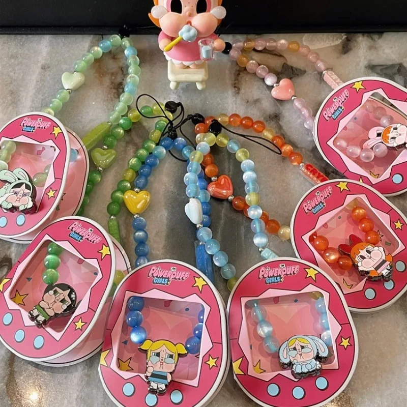 Popmart Crybaby Crying Baby Rabbit Girl Series Phone Chain Cute Girl Toy