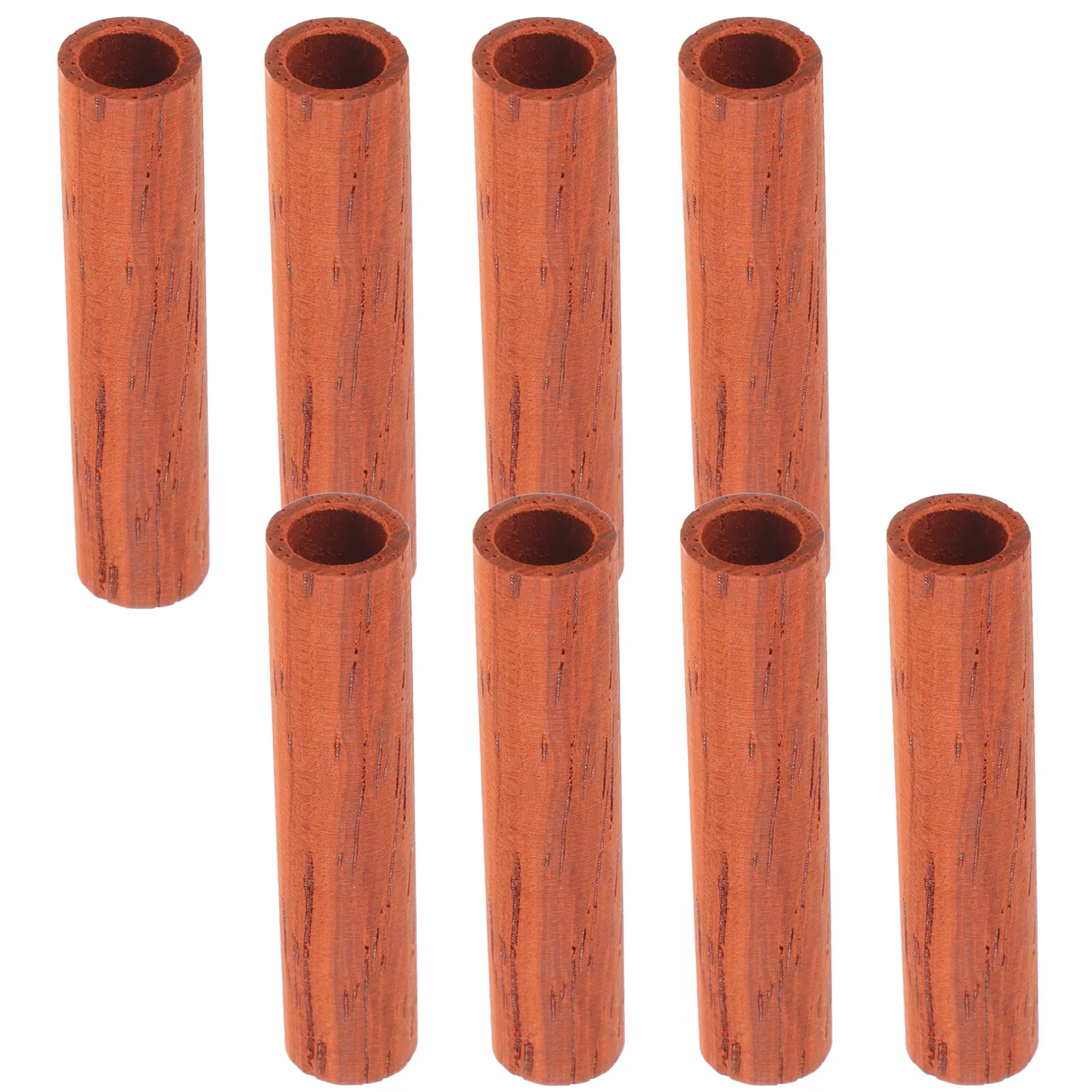

8Pcs Wood Truss Rod Sleeve Guitar Parts Strong Durability Ergonomic Design Replacement Guitar Parts Truss Rod Tube Covers