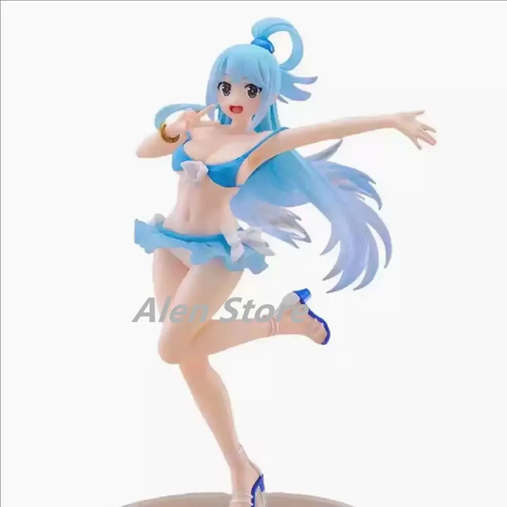 

Anime Figure Aqua Figures 18cm Pvc Statue Collectible Model Doll Room Decoration Gifts Toys