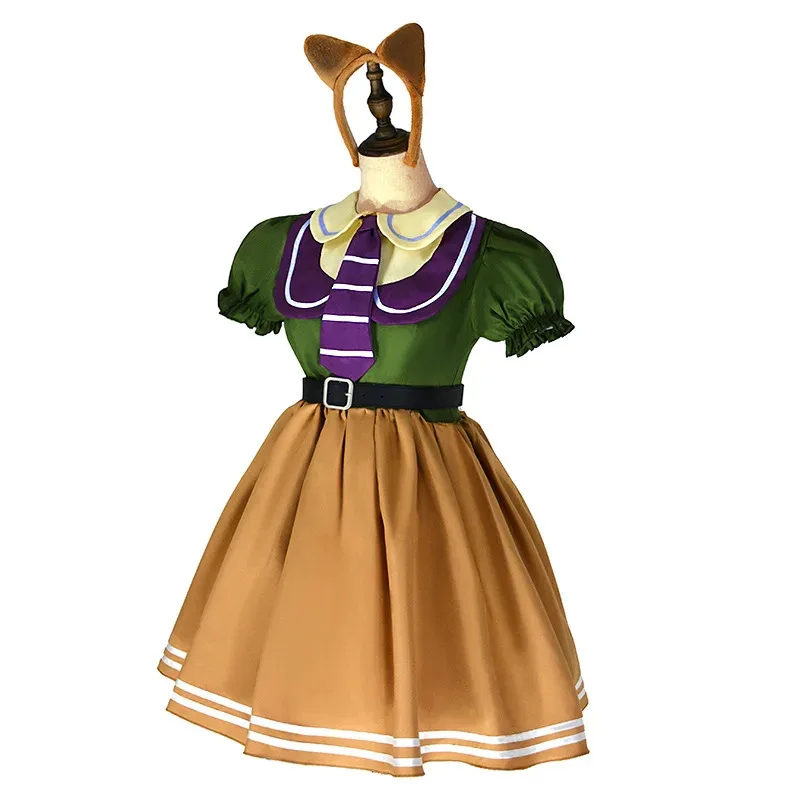 مجنون Zootopia تأثيري الثعلب نيك جودي أنيمي أداء الفيلم والتلفزيون فستان لطيف أزياء أداء المرحلة