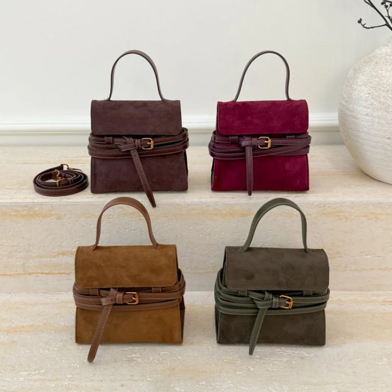 

High-End Women's Crossbody-Bag Crafted From Sheepskin Leather Featuring Elegant Latvia High-End Vintage Lightweight Look